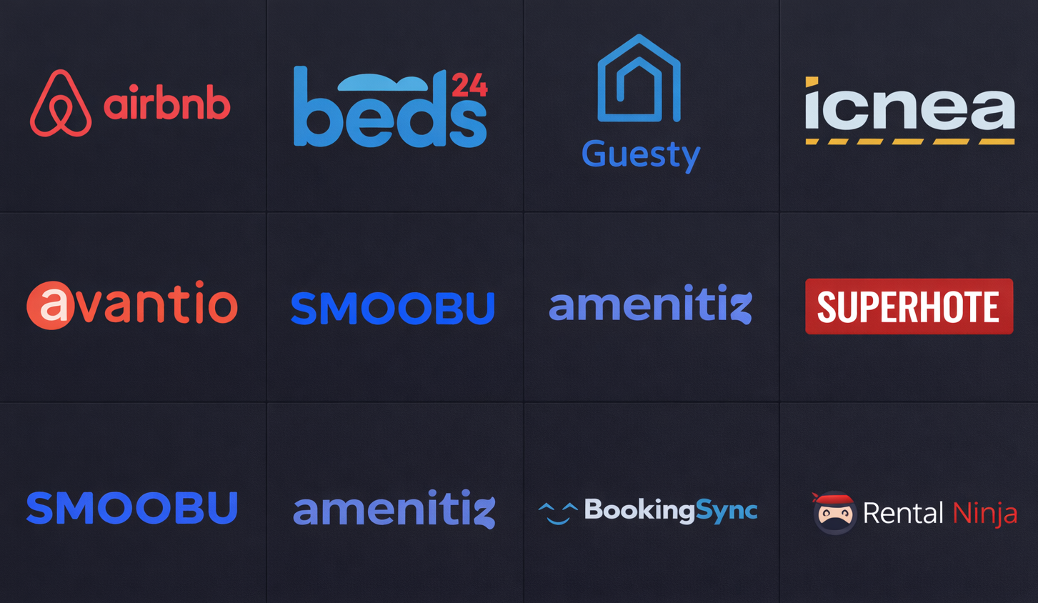 Liste des channels manager